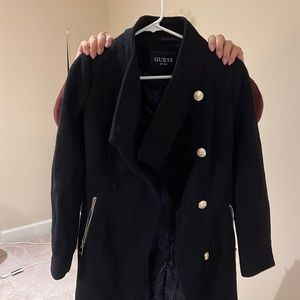 Guess women’s pea coat XS